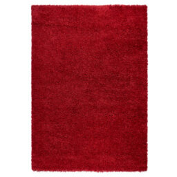 "Bravich Red Thick Shaggy Rug - California - 60X110Cm (2'x3'7"")" - thumbnail 2