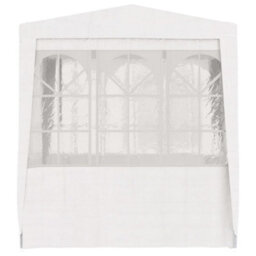 Walplus Professional Party Tent Garden Gazebo Canopy With Side Walls 2.5X2.5 M White 90 G/mâ² - thumbnail 3