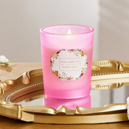 Thehotsale Jar Candle Soy Wax Scented Candle Lemon And Rose 6Cm H - thumbnail 2