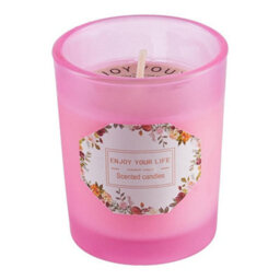 Thehotsale Jar Candle Soy Wax Scented Candle Lemon And Rose 6Cm H - thumbnail 3
