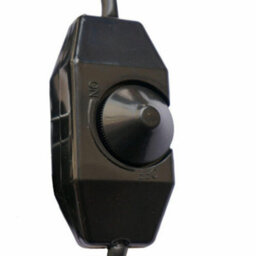 Plug In Pendant Light Fitting E27 Lamp Holder With Switch Suspendedt Plug In 2M Fabric Cable With Dimmer Switch (Brown) - thumbnail 7
