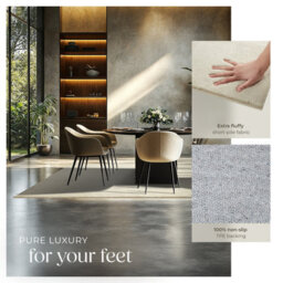 Tectake Rug Zonelle Short Pile And Ultra-Soft Carpet In Rectangular Or Round Design 160 X 230 Cm - Beige - thumbnail 4