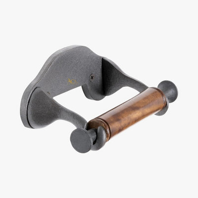 Toilet Roll Holder Wall Mounted Cast Iron Toilet Paper Holder For Bathroom Plain Antique - image 1