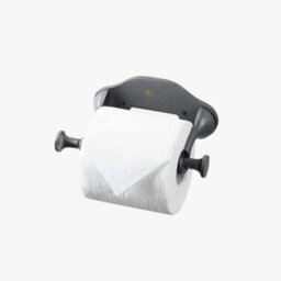 Toilet Roll Holder Wall Mounted Cast Iron Toilet Paper Holder For Bathroom Plain Antique - thumbnail 6