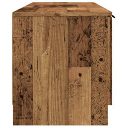 Berkfield Tv Cabinet Old Wood 140X35X40 Cm Engineered Wood - thumbnail 5