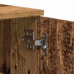 Berkfield Tv Cabinet Old Wood 140X35X40 Cm Engineered Wood - thumbnail 8