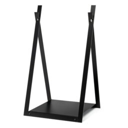 Gainoom Firewood Black Log Rack Heavy Duty Firewood Holder With Stable Triangular Structure - thumbnail 9
