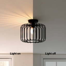 Emitto Ceiling Light Industrial Chandelier Metal Pendant Lamp Bedroom E27 - thumbnail 8