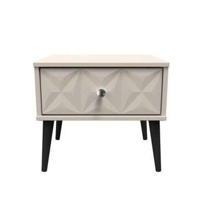 Toledo 1 Drawer Bedside In Kashmir Matt (Ready Assembled) - image 1