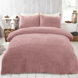 OHS Teddy Duvet Cover With Pillow Case Bedding Set