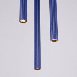 Sollux Lighting Arche Steel Ultramarine 3 Lights Modern Pendant Lamps - thumbnail 9