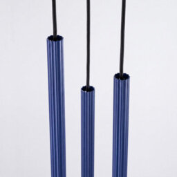 Sollux Lighting Arche Steel Ultramarine 3 Lights Modern Pendant Lamps - thumbnail 6