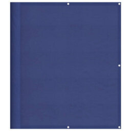 Berkfield Balcony Screen Blue 120X800 Cm 100% Polyester Oxford - thumbnail 2