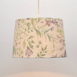 First Choice Lighting Voyage - Floral Print 28Cm Pendant Or Lamp Shade - thumbnail 2