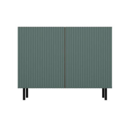 Kama 2 Door Sideboard Artisan Oak Green - thumbnail 2