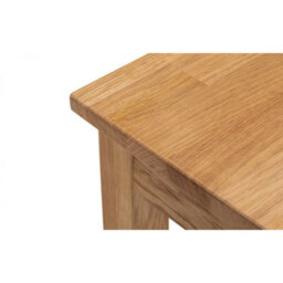 Ashfield Oiled Oak Console Table - 90Cm - thumbnail 6