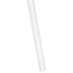 Beliani Brightline Floor Lamp White Metal 149Cm Tripod With Polycotton Drum Shade - - thumbnail 9