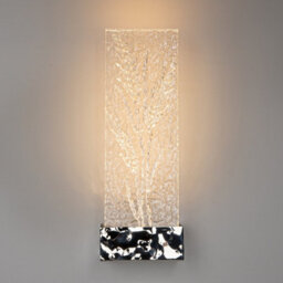 Luminosa Lighting Luminosa Ornate Modern Integrated Led Wall Lamp Chrome 3000K 50Lm Acrylic Shade - thumbnail 4