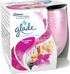 Glade Scented Candle, Air Freshener Candle 120 G Relaxing Zen (Pack Of 6) - thumbnail 3