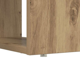 Walplus Desk With Shelf Artisan Oak 113 X 54 X 120 Cm Engineered Wood - thumbnail 9