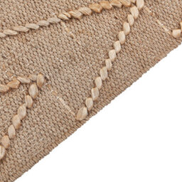 Beliani Rug Daday Beige 160 X 230 Cm Jute - thumbnail 4