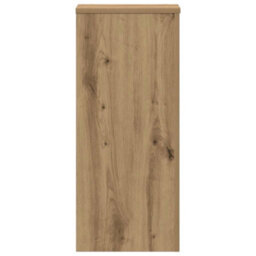 Walplus Plant Stands 2 Pcs Artisan Oak 30X30X70 Cm Engineered Wood - thumbnail 6