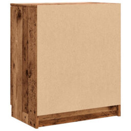 Berkfield Shoe Cabinet Old Wood 59X35X70 Cm Engineered Wood - thumbnail 7
