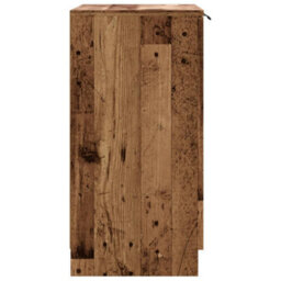 Berkfield Shoe Cabinet Old Wood 59X35X70 Cm Engineered Wood - thumbnail 6