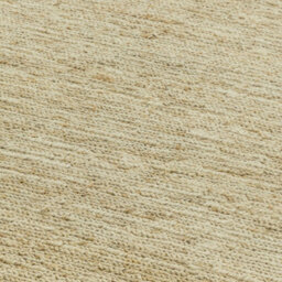 Plain Beige Modern Natural Fibers Handmade Rug For Dining Room Bedroom & Living Room-200Cm X 300Cm - thumbnail 2
