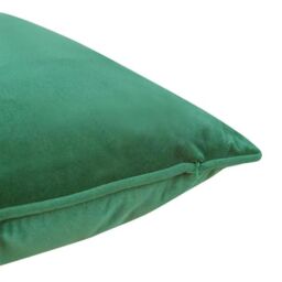 GoodHome Valgreta Dark Green Square Velvet Effect Indoor Cushion, (L)43Cm X (W)43Cm - thumbnail 3