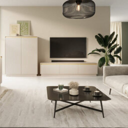 Arte  Elegant Beige Royal Tv Cabinet H42Cm W182Cm D39Cm - Versatile Media Storage - thumbnail 6