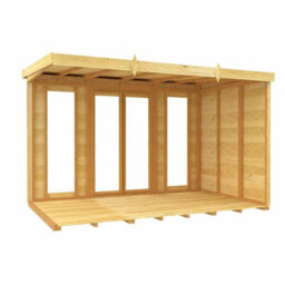Buttercup Farm 10Ft X 8Ft Pent Summer House (Full Height Window) - Wood - L231 X W302 X H201 Cm - thumbnail 3