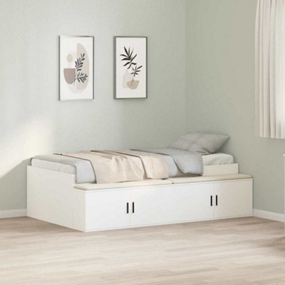 Berkfield Storage Bed Frame White 80X200 Cm - image 1