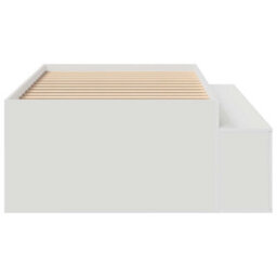 Berkfield Storage Bed Frame White 80X200 Cm - thumbnail 7
