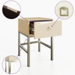 Frank Olsen Lyra Lamp Table Alabaster White - thumbnail 6