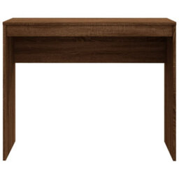 Vidaxl Desk Brown Oak 90X40X72 Cm Engineered Wood Desks - thumbnail 5