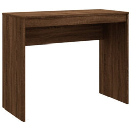 Vidaxl Desk Brown Oak 90X40X72 Cm Engineered Wood Desks - thumbnail 2