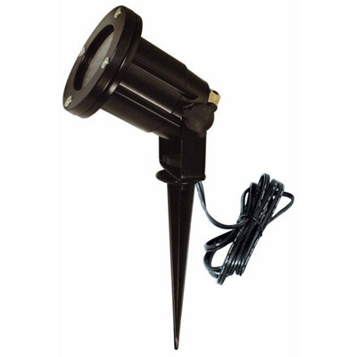 Luminosa Lighting Luminosa Tono 1 Light Outdoor Spike Light Black Ip44, Gu10 - image 1