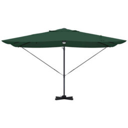 Berkfield Cantilever Roma Parasol Green, Black 352 X 251 X 265 Cm - thumbnail 5