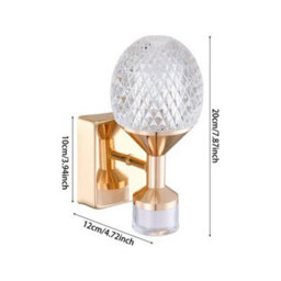 Dimmable Led Wall Sconce   Modern Small Lamp For Indoor Decoration - thumbnail 2