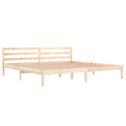 Berkfield Day Bed Solid Wood Pine 200X200 Cm Super King - thumbnail 3