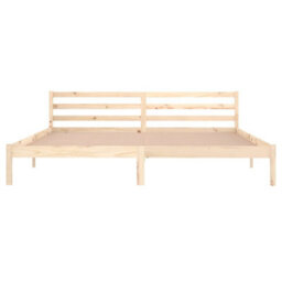 Berkfield Day Bed Solid Wood Pine 200X200 Cm Super King - thumbnail 4