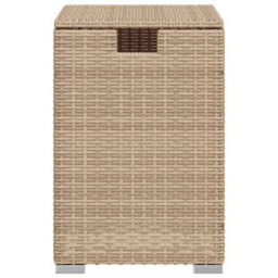 Vidaxl Propane Tank Cover Table Beige 40X40X60 Cm Poly Rattan - thumbnail 5