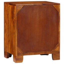 Berkfield Sideboard Multicolour 50X35X60 Solid Wood Acacia - thumbnail 7