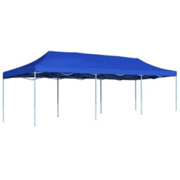 Berkfield Folding Pop-Up Party Tent 3X9 M Blue