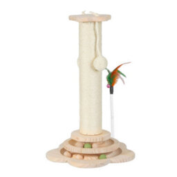 Skylos Cat Scratching Post 45Cm Natural Sisal Pole Activity Center Toys - thumbnail 3