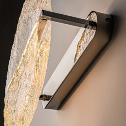 Luminosa Lighting Luminosa Mangata Modern Globe Wall Lights Chrome 3000K 250Lm Acrylic Shade - thumbnail 5