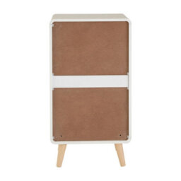 Orsina Contemporary 4 Drawer Cabinet, Ample Storage Space Bedside Cabinet, Renewable Pine Wood Legs Storage Cabinet - thumbnail 6