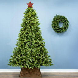 Christmas Tree World Red Battery-Powered Star Tree Topper - Tree & Stars Scene - thumbnail 3