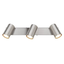 Luminosa Lighting Luminosa Robby Ceiling Spotlight Bar Nickel Matt 3X Gu10 - thumbnail 4